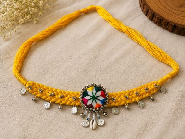 Yellow Necklace 003